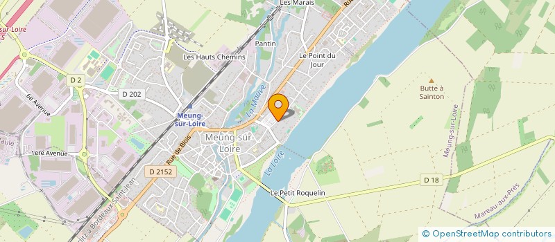 localisation de l'entreprise MADAME BENEDICTE COMINA à MEUNG-SUR-LOIRE