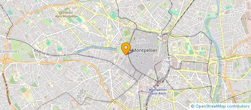 localisation de l'entreprise MADAME BENEDICTE CONSTANS à MONTPELLIER