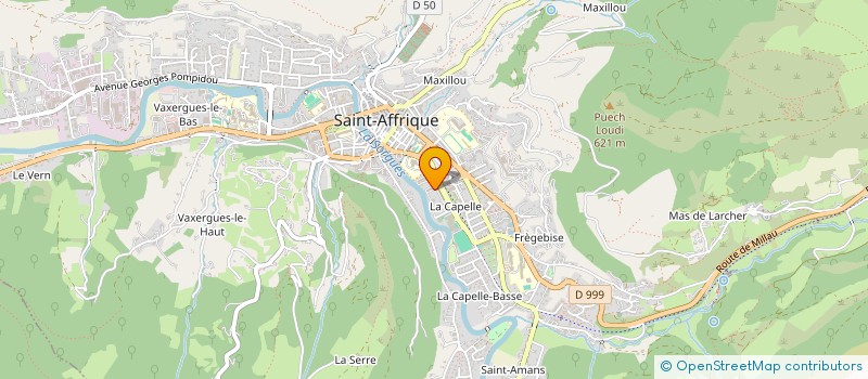 localisation de l'entreprise MADAME BENEDICTE CORRAL  SAINT-AFFRIQUE