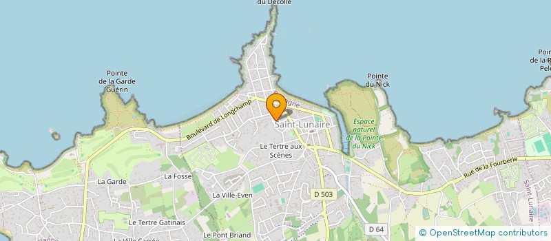 localisation de l'entreprise MADAME BENEDICTE COUPLIERE à SAINT-LUNAIRE
