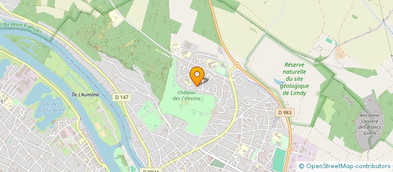 localisation de l'entreprise MADAME BENEDICTE D'EAU  LIMAY