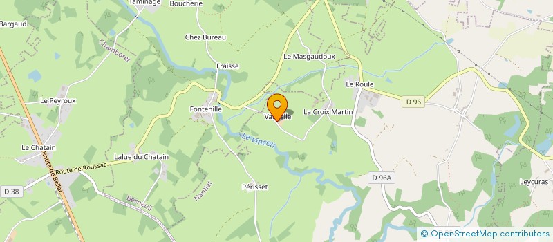 localisation de l'entreprise MADAME BENEDICTE DE SUARES D ALMEYDA à SAINT-PARDOUX-LE-LAC