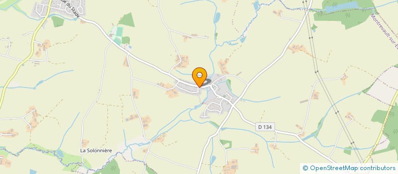 localisation de l'entreprise MADAME BENEDICTE DECROIX  MAUGES-SUR-LOIRE