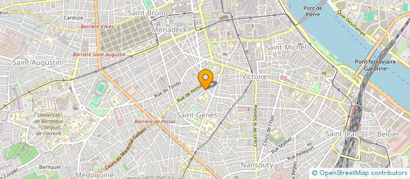 localisation de l'entreprise MADAME BENEDICTE DELACOU à BORDEAUX