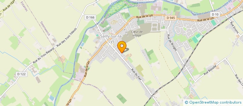 localisation de l'entreprise MADAME BENEDICTE DEMARS  SAILLY-SUR-LA-LYS