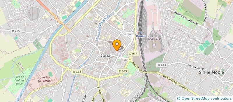 localisation de l'entreprise MADAME BENEDICTE DEMON  DOUAI