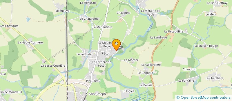 localisation de l'entreprise MADAME BENEDICTE DEMORANT à NORT-SUR-ERDRE