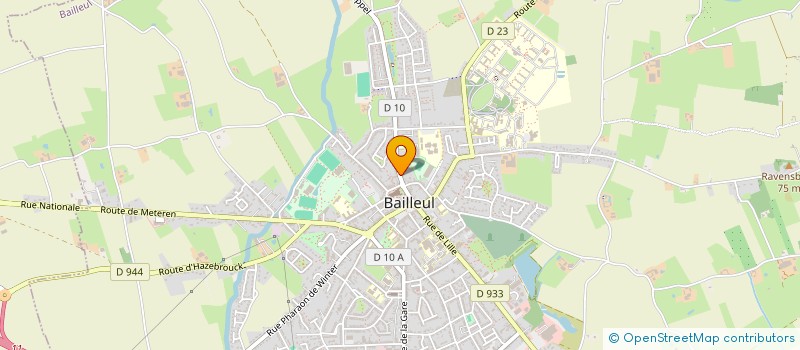 localisation de l'entreprise MADAME BENEDICTE DEPREZ à BAILLEUL