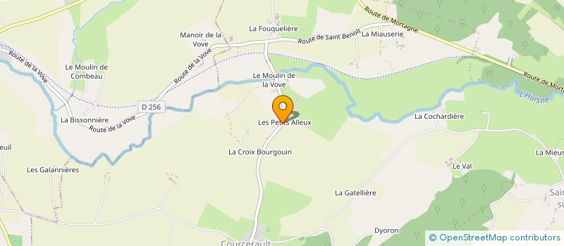 localisation de l'entreprise MADAME BENEDICTE DESROSIERS à COUR-MAUGIS SUR HUISNE