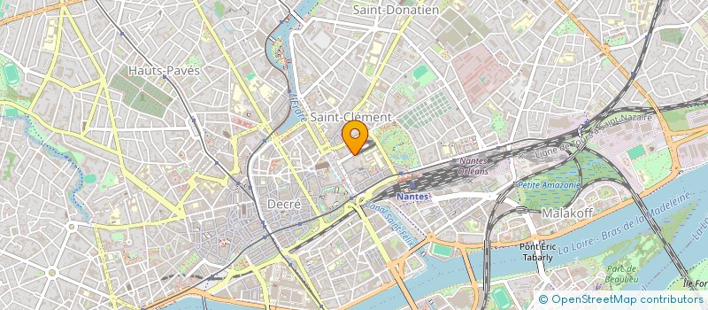 localisation de l'entreprise MADAME BENEDICTE DEVERGNE à NANTES