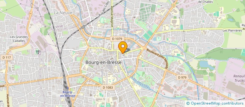 localisation de l'entreprise MADAME BENEDICTE DOEBELIN à BOURG-EN-BRESSE