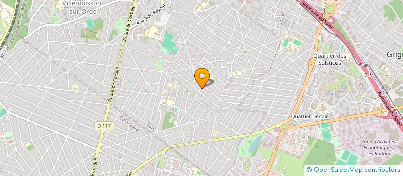 localisation de l'entreprise MADAME BENEDICTE DUFRENNE  MORSANG-SUR-ORGE