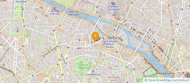 localisation de l'entreprise MADAME BENEDICTE DUPREZ  PARIS