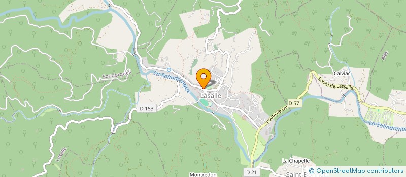 localisation de l'entreprise MADAME BENEDICTE DUVIGNAU  LASALLE