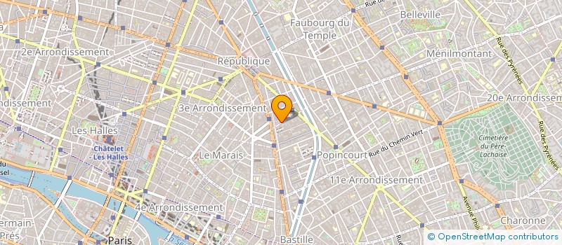 localisation de l'entreprise MADAME BENEDICTE ETIENNE  PARIS