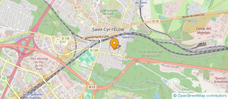 localisation de l'entreprise MADAME BENEDICTE FAIVRE-TAVIGNOT à SAINT-CYR-L'ECOLE