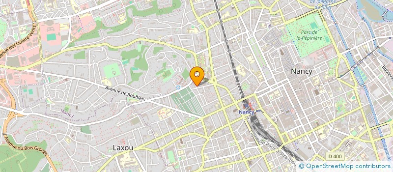 localisation de l'entreprise MADAME BENEDICTE FARCY  NANCY