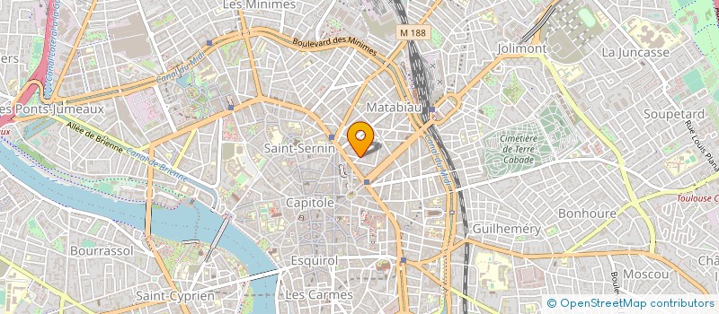 localisation de l'entreprise MADAME BENEDICTE FAVAREL à TOULOUSE