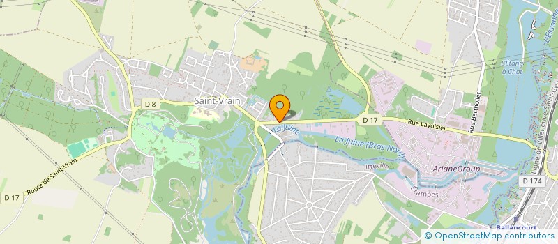 localisation de l'entreprise MADAME BENEDICTE FERNANDES  SAINT-VRAIN