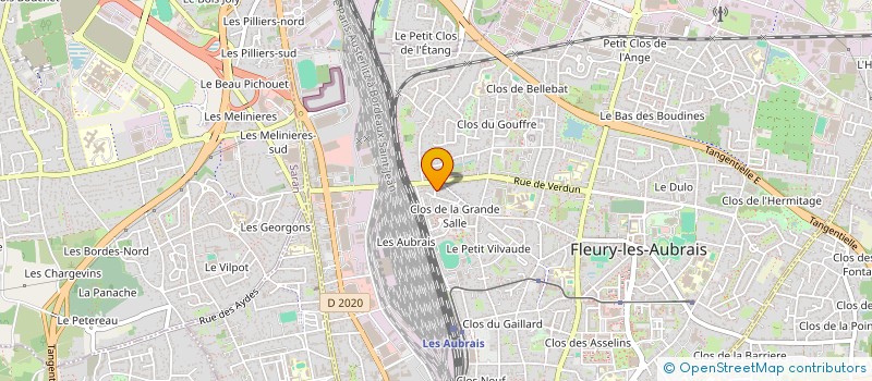 localisation de l'entreprise MADAME BENEDICTE FRANCART à FLEURY-LES-AUBRAIS
