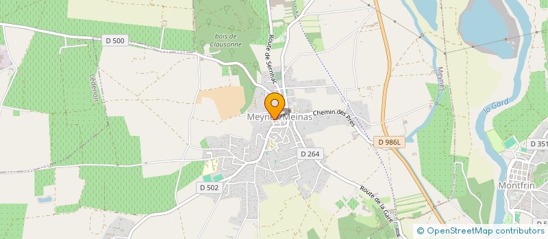 localisation de l'entreprise MADAME BENEDICTE FREYTAG-LEROUGE  MEYNES