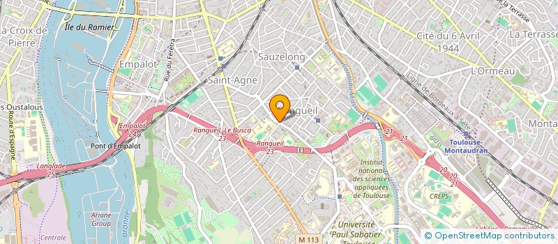 localisation de l'entreprise MADAME BENEDICTE GAUTHIER à TOULOUSE