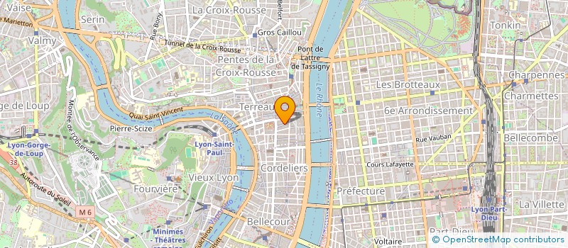 localisation de l'entreprise MADAME BENEDICTE GERARD à LYON