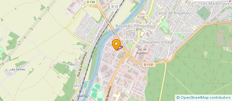 localisation de l'entreprise MADAME BENEDICTE GERHARDS à COMPIEGNE