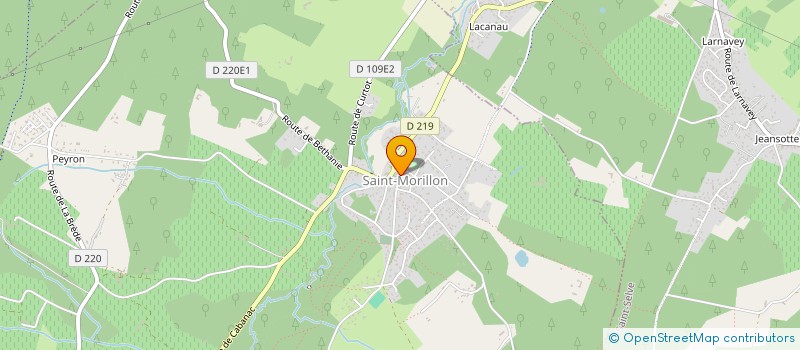 localisation de l'entreprise MADAME BENEDICTE GERHARDS  SAINT-MORILLON