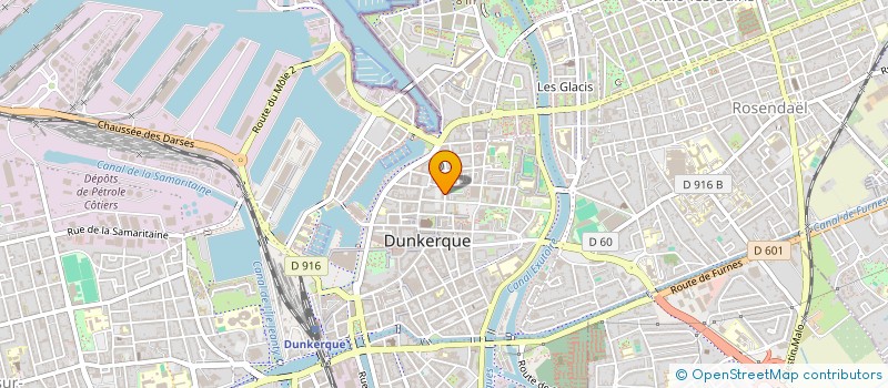 localisation de l'entreprise MADAME BENEDICTE GREBERT à DUNKERQUE