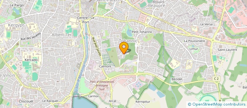 localisation de l'entreprise MADAME BENEDICTE HAAG à VANNES