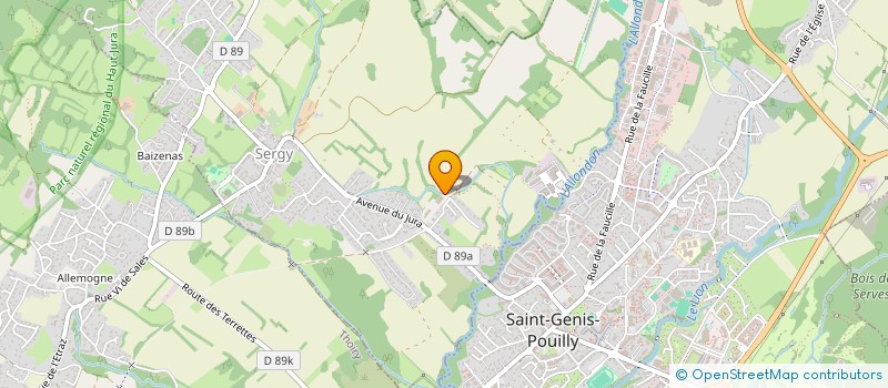 localisation de l'entreprise MADAME BENEDICTE HELENE LE PIMPEC  SERGY