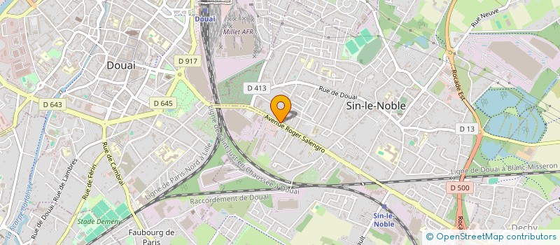 localisation de l'entreprise MADAME BENEDICTE HERCHY  CAMIERS