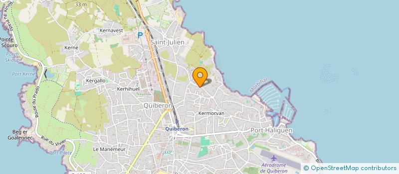 localisation de l'entreprise MADAME BENEDICTE ILLIONNET  QUIBERON
