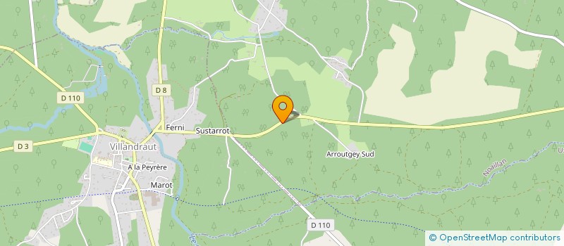 localisation de l'entreprise MADAME BENEDICTE ISABELLE  PRECHAC