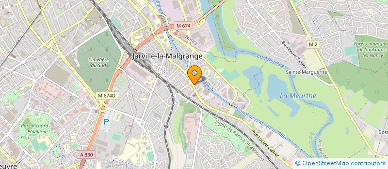 localisation de l'entreprise MADAME BENEDICTE JARLAUD  EPINAL