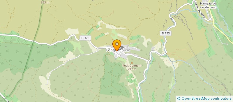 localisation de l'entreprise MADAME BENEDICTE JOUVET  VILLESEQUE DES CORBIERES