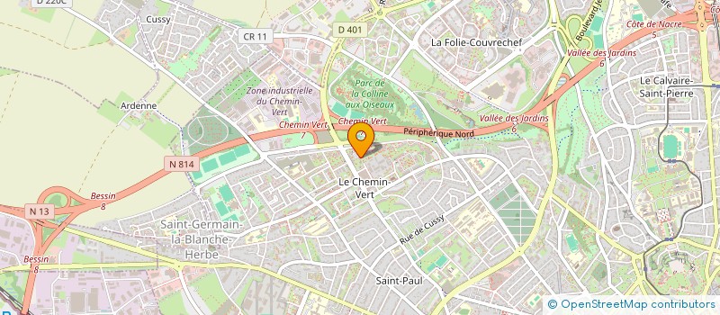 localisation de l'entreprise MADAME BENEDICTE KINDULA à CAEN