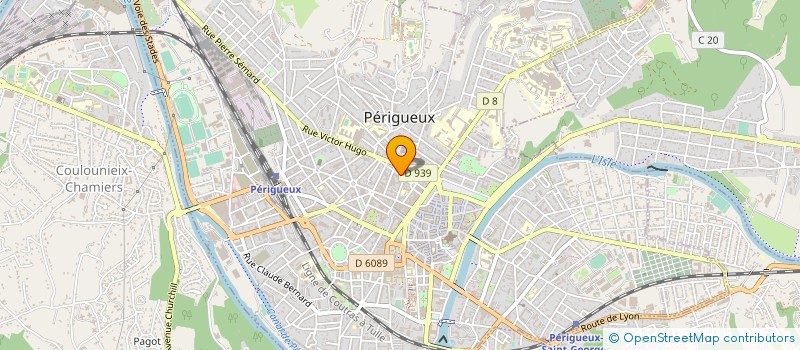 localisation de l'entreprise MADAME BENEDICTE LAGARDE  PERIGUEUX