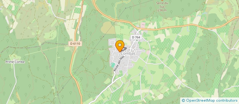 localisation de l'entreprise MADAME BENEDICTE LAGET  COMBAS