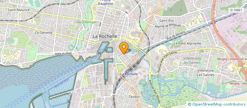 localisation de l'entreprise MADAME BENEDICTE LAPLANCHE  LA ROCHELLE