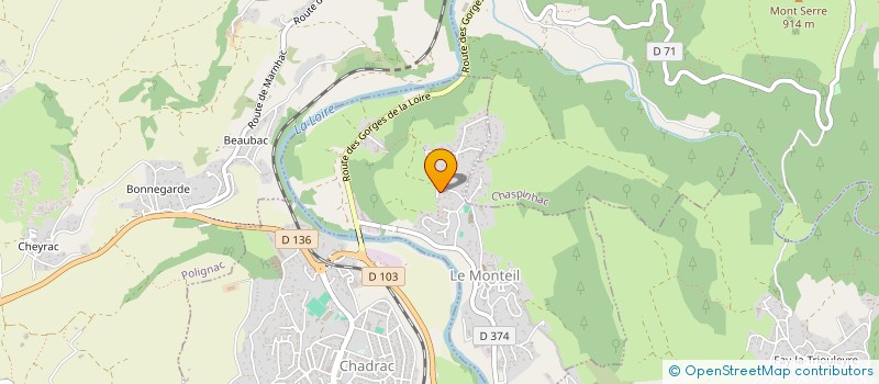 localisation de l'entreprise MADAME BENEDICTE LASSALLE  CLERMONT-FERRAND