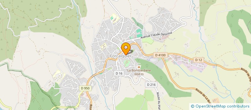 localisation de l'entreprise MADAME BENEDICTE LATINAUD à FORCALQUIER