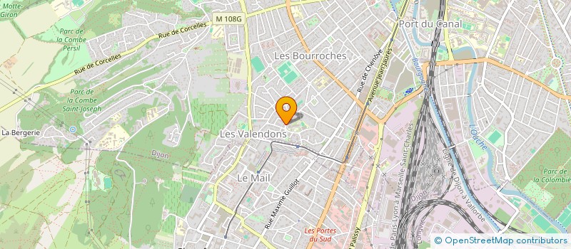 localisation de l'entreprise MADAME BENEDICTE LAUNAY  DIJON