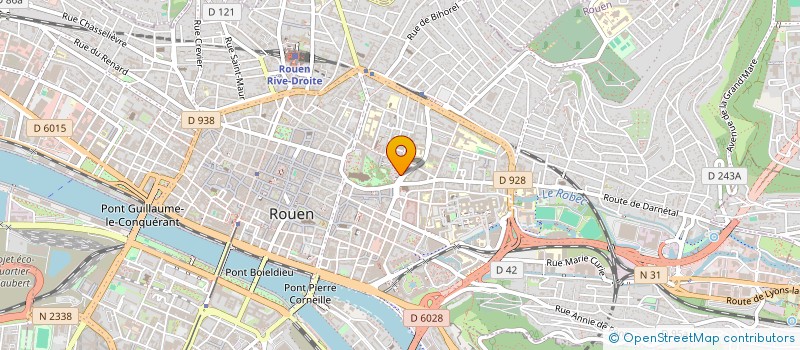 localisation de l'entreprise MADAME BENEDICTE LAURAS à ROUEN