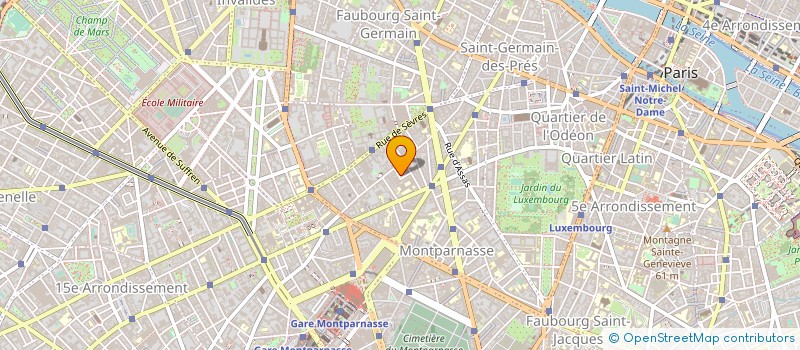 localisation de l'entreprise MADAME BENEDICTE LECOINTRE  PARIS