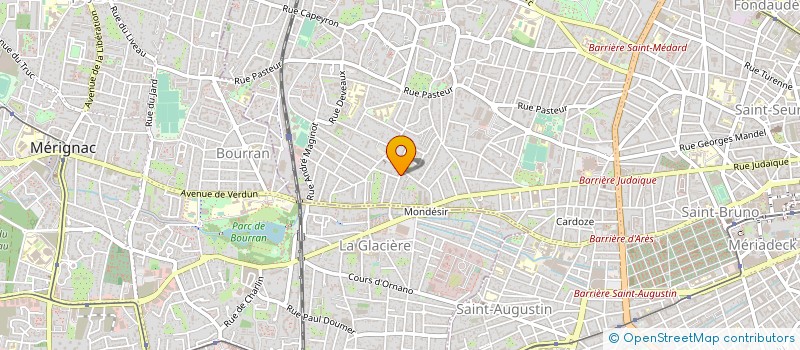 localisation de l'entreprise MADAME BENEDICTE LEFORT à BORDEAUX