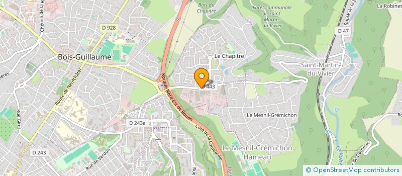 localisation de l'entreprise MADAME BENEDICTE LEFRANCOIS  BIHOREL