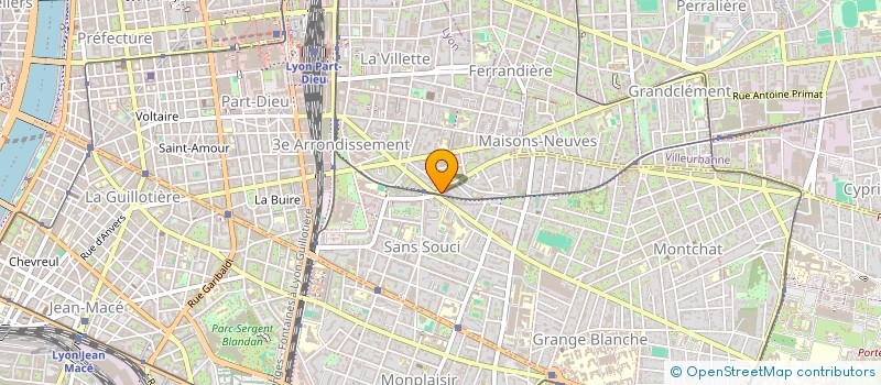 localisation de l'entreprise MADAME BENEDICTE LEGUAY  LYON