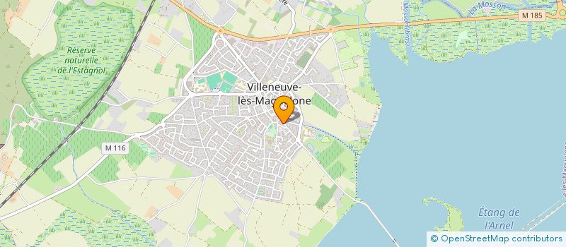 localisation de l'entreprise MADAME BENEDICTE LERIN à VILLENEUVE-LES-MAGUELONE